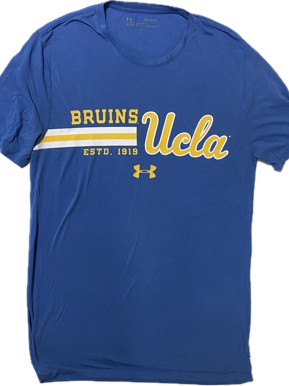 Under Armour Blue UCLA Bruins Graphic Tee with Yellow Accents